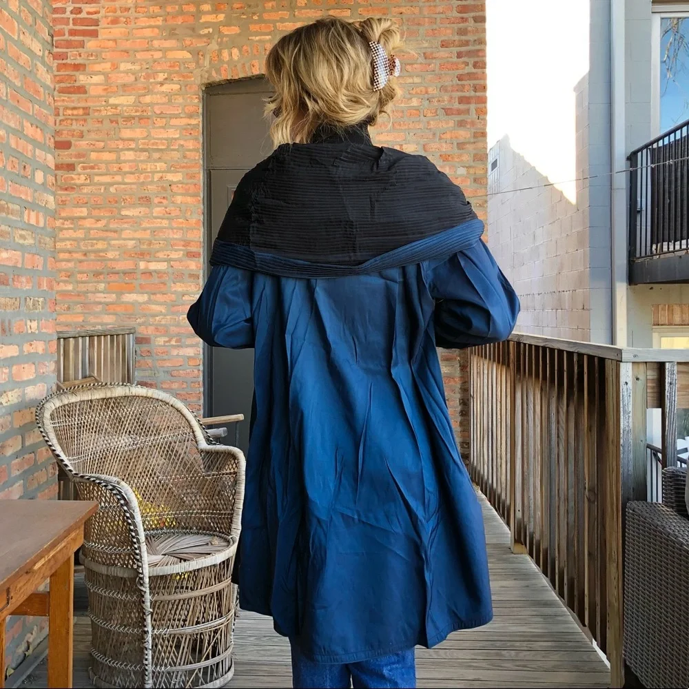Mycra Pac Donatella Raincoat In Sapphire - Picture 5 of 8